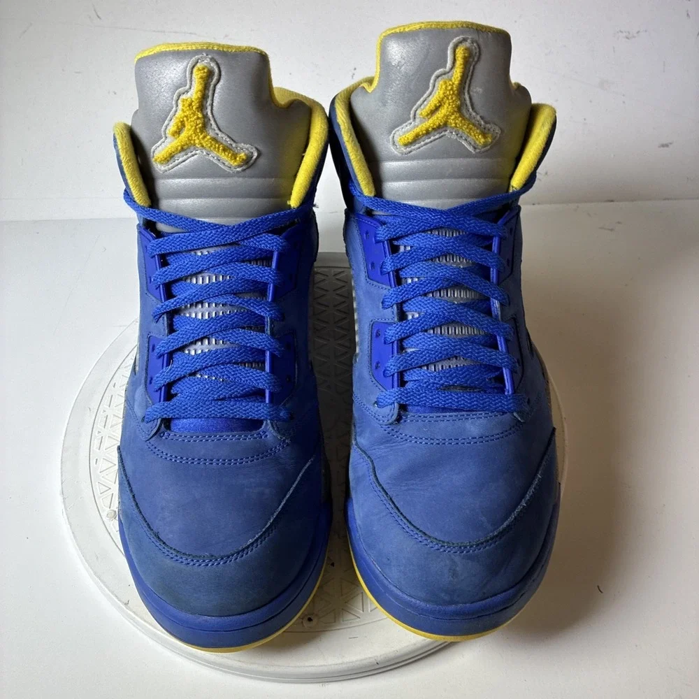 Jordan Air Jordan 5 Laney JSP Varsity Royal/Varsity Maize CD2720-400 12M (S1)